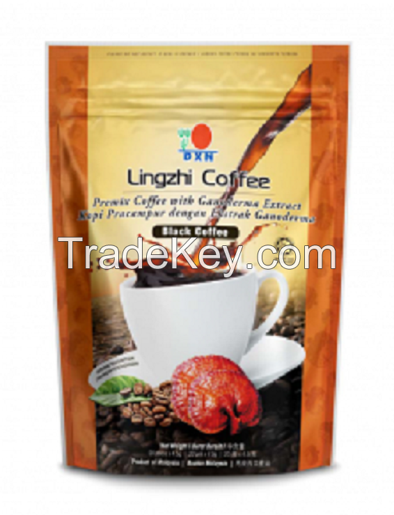 LINGZHI  BLACK  COFFEE  GANODERMA