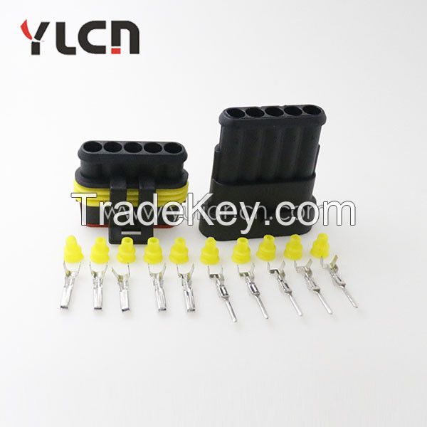 5 pin car connectors 12v for Delphi