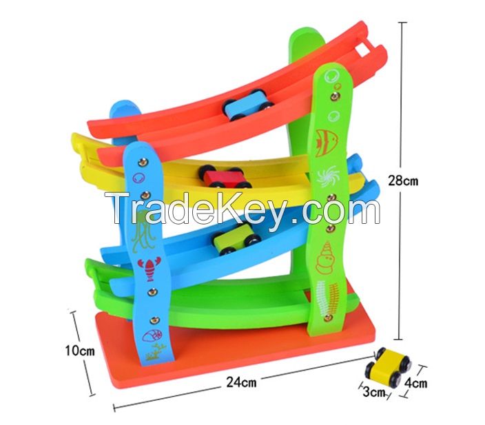 wooden toys - Clown Tower