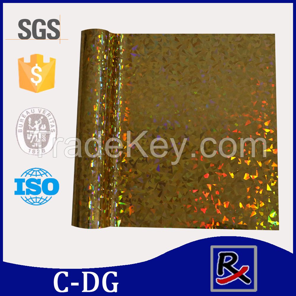 C-DG High quality hot stamping foil for fabric leather textile