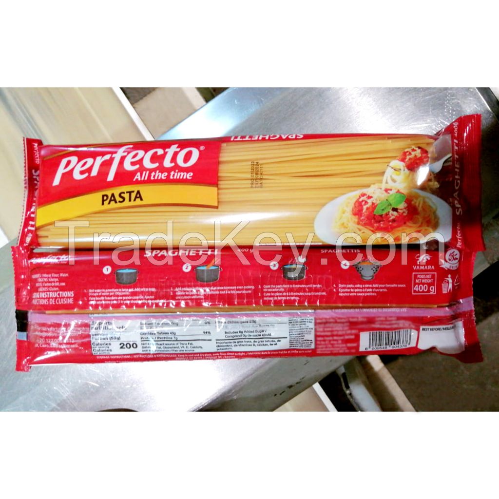 Spaghetti Pasta brand 400g high quality certificates available ISO 9001 and HALAL Wholesale from Egypt