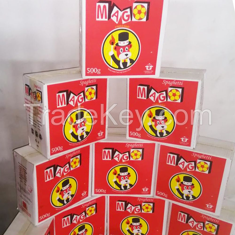 Mago Spaghetti Pasta 500g Ready to export