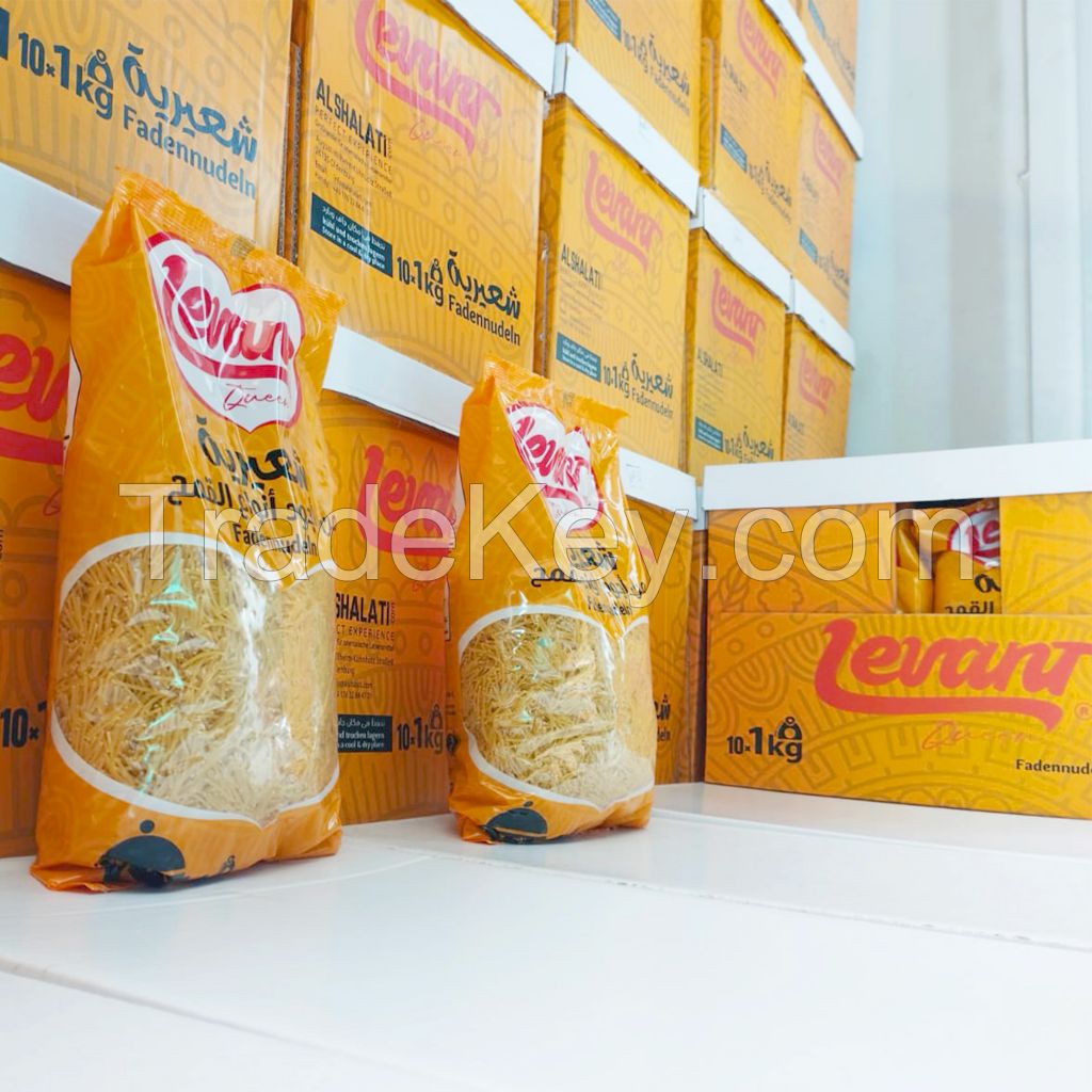 Latest brand Levant Queen pasta shortcut Available for exporting - 1Kg size - Egyptian production