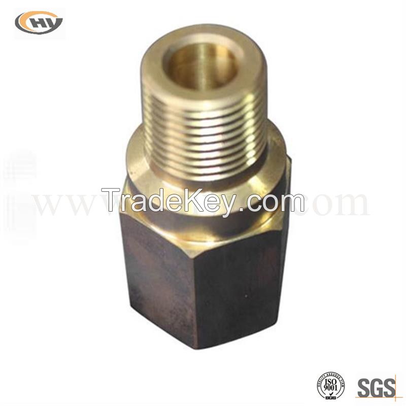 Brass fitting with cnc machining