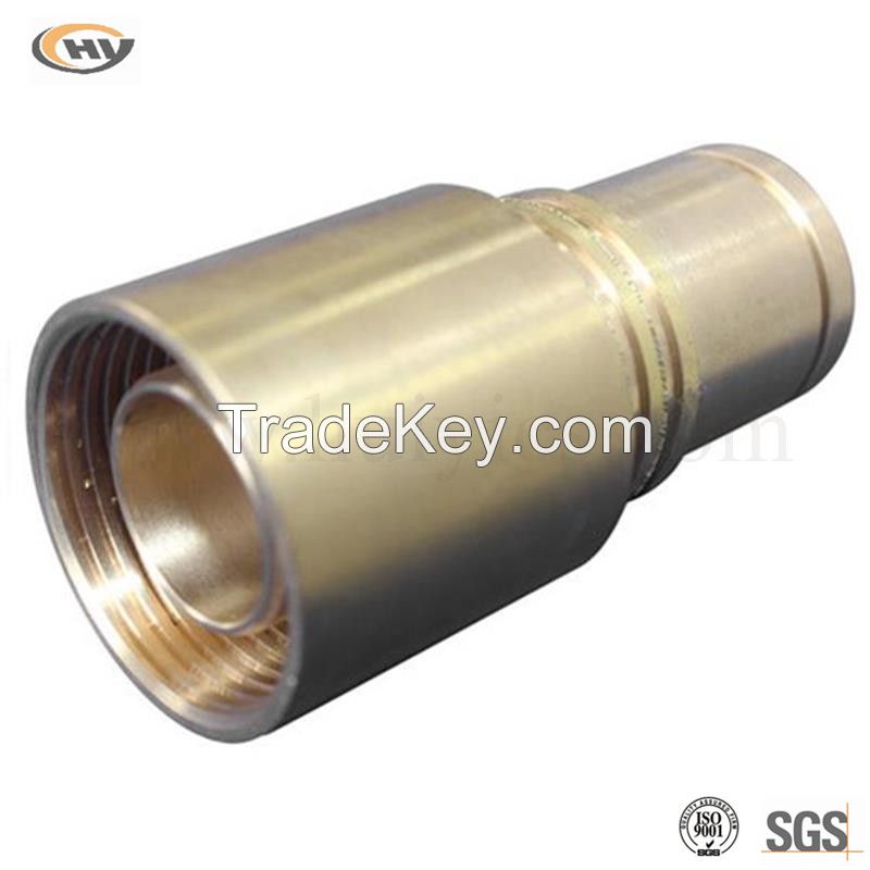 Brass fitting with cnc machining