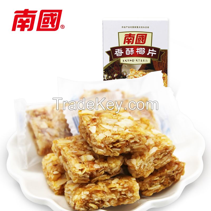 Nanguo ginger-juice Coconut Chips( crispy ) 80g coconut slice