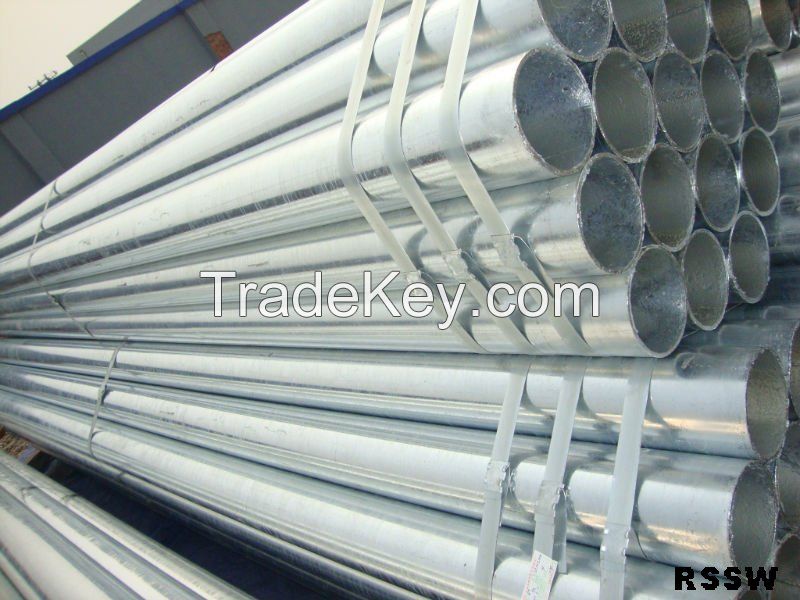 china produc hot dip galvanized steel pipe price per kg