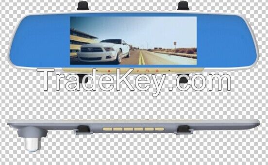 smart rearview mirror car dash camera GPS navigation