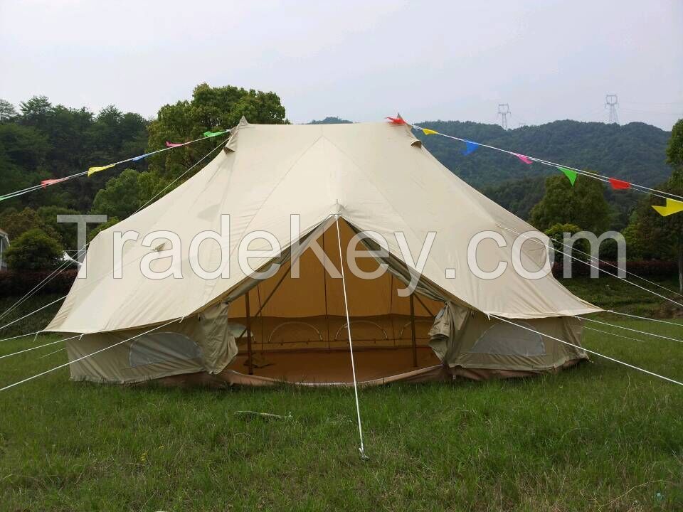 6M double pole bell tent