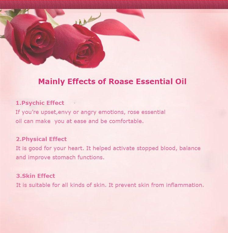 High Quality ZhiFangYuan Fresh Rose Essential Oil Beauty Skin