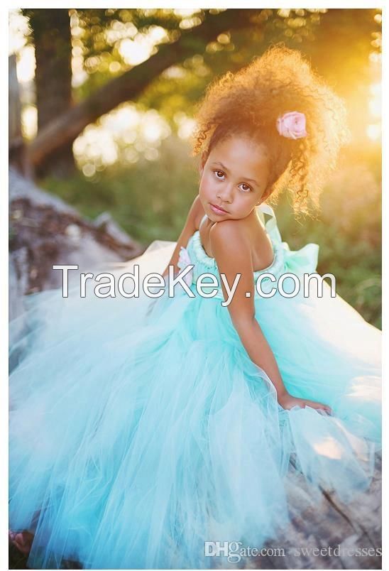 Wholeslae Factory Fashion Kids Girl Party Wedding Flower Girl One Piece remake mustard pie Dress baby frock designs guangzhou