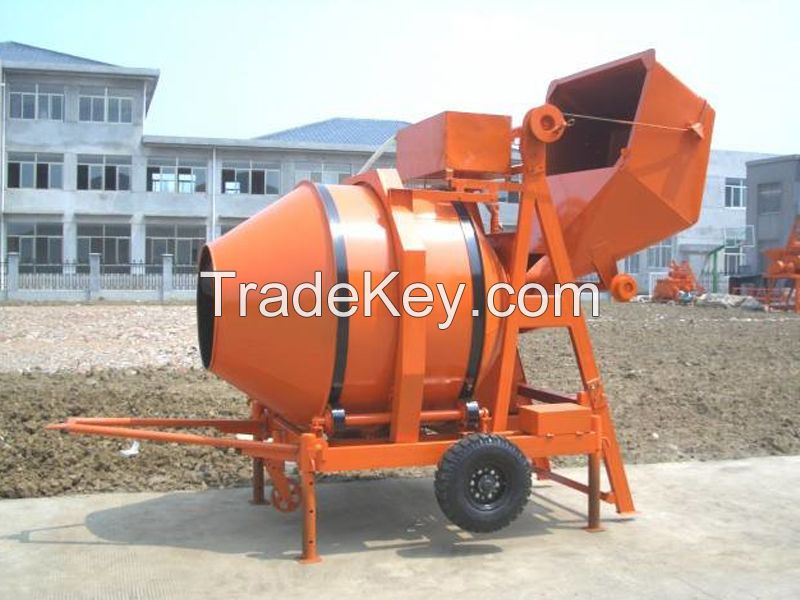 JZR350 Diesel Hydraulic Mobile Drum Concrete Mixer