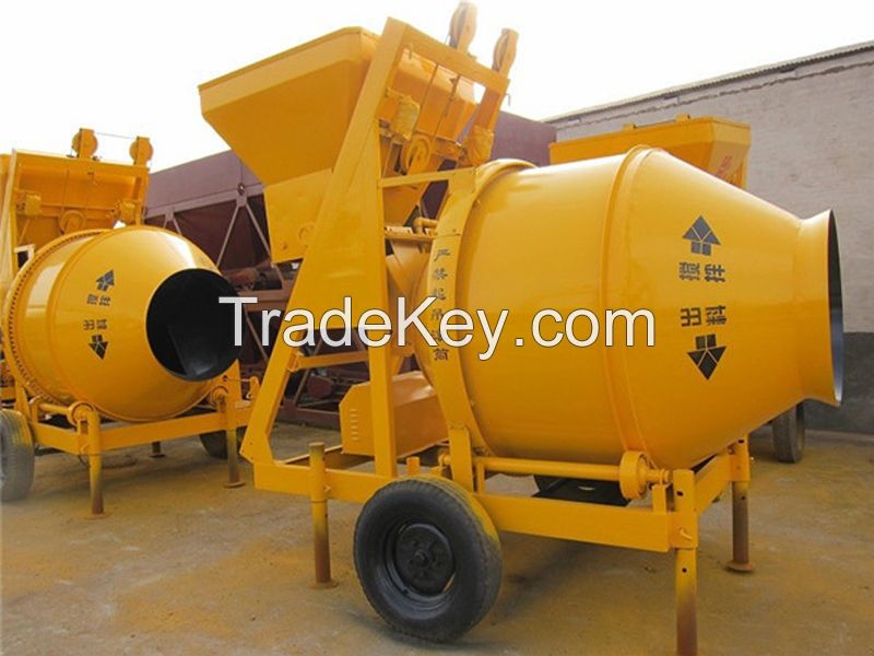 Minrui Group JZC350 Mobile Drum Concrete Mixer