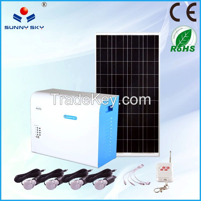 500w green energy mini solar system home solar power system use