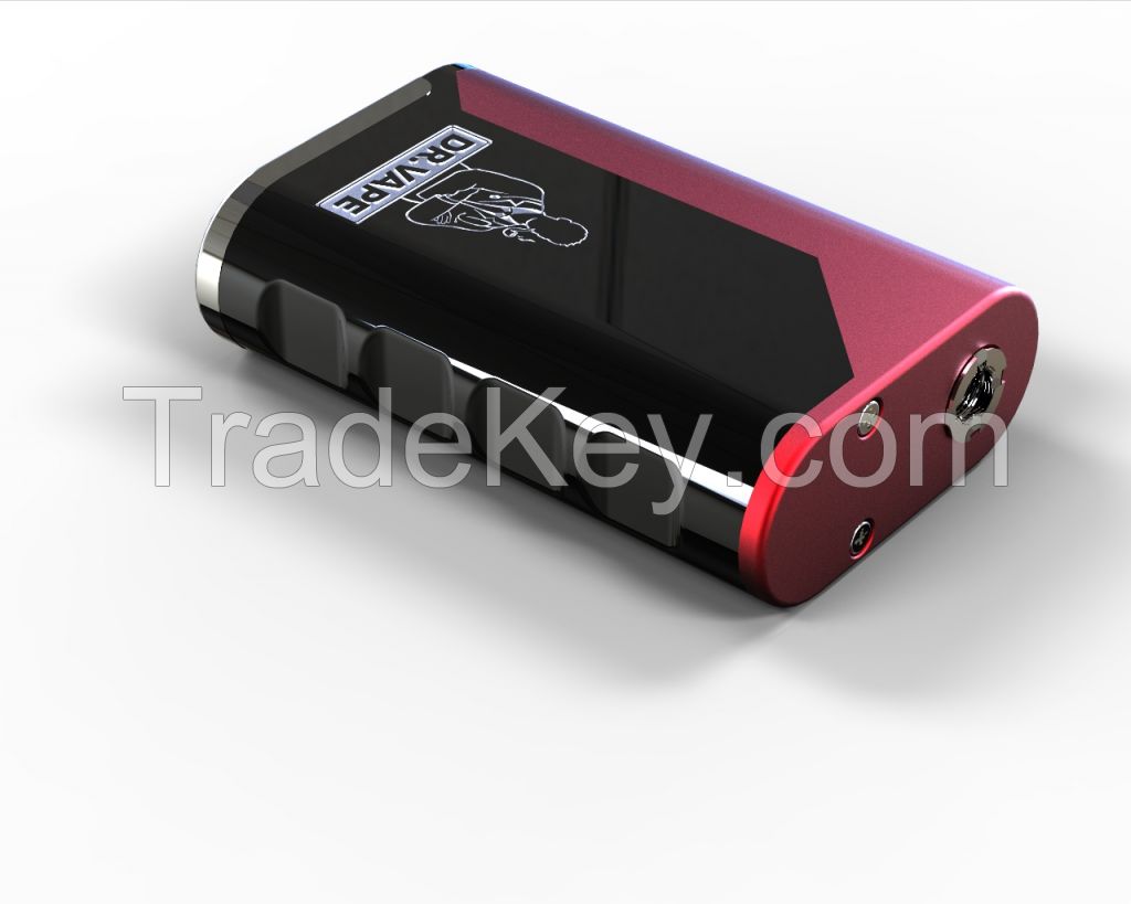 New Design Dr vapeThunder X 220 watts Temperatur control box Mod with crystal box packing