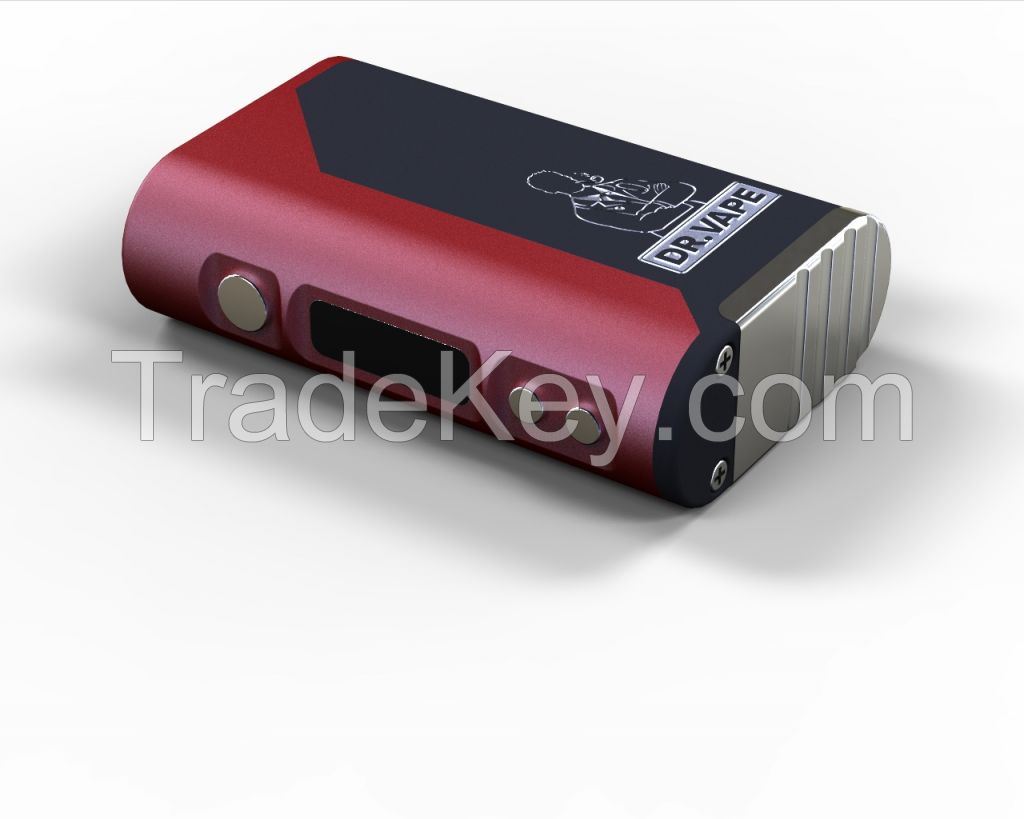 New Design Dr vapeThunder X 220 watts Temperatur control box Mod with crystal box packing