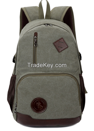 Wholesale retro canvas backpack