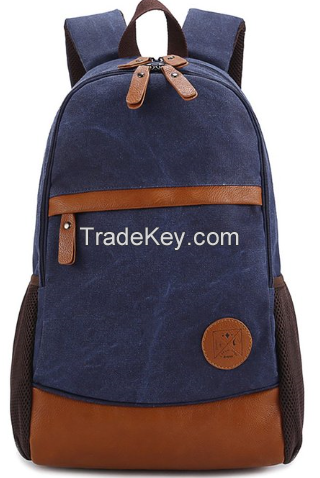 Wholesale retro canvas backpack