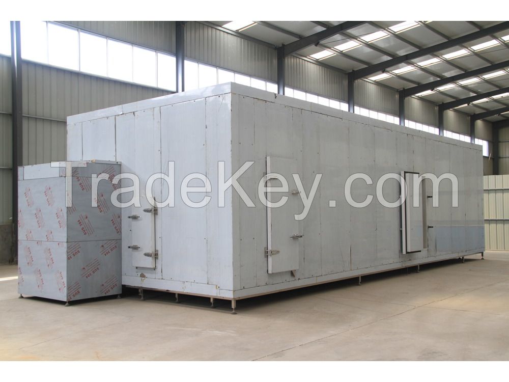 Fluidized Tunnel Freezer For IQF