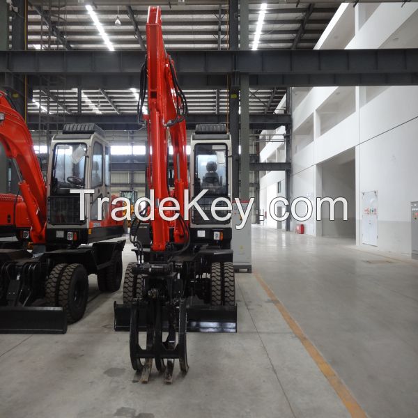 7.5t wheel excavator,JINGONG,JGM 9085L,FOR SALE