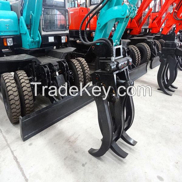 Good quality,JINGONG JGM9075L WHEEL EXCAVATOR  for sale 