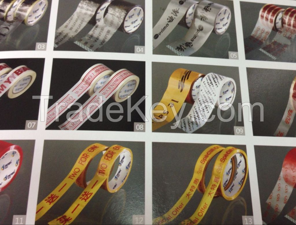 Bopp adhesive printed tape