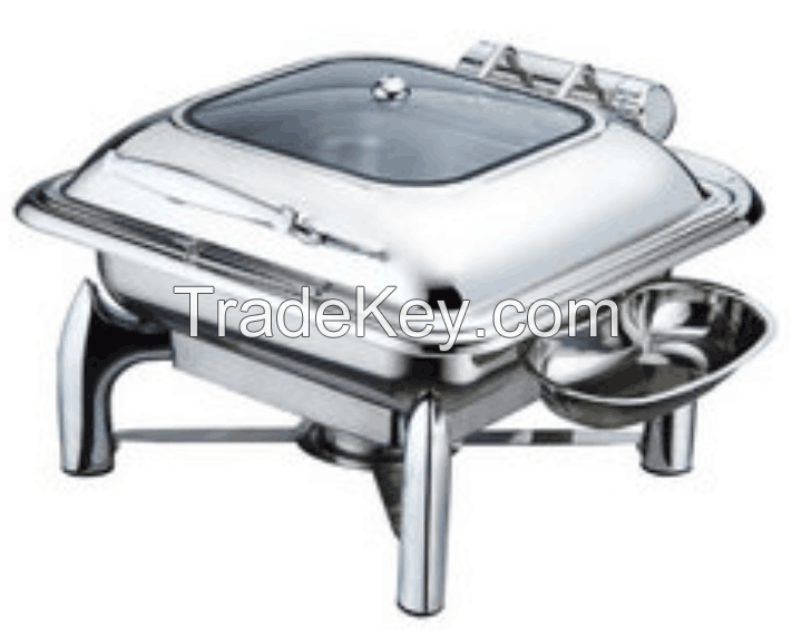 Manufactures Catering Restaurant Food Warmer Buffet , Chafing Dishes Warmers , Portable Food Warmer