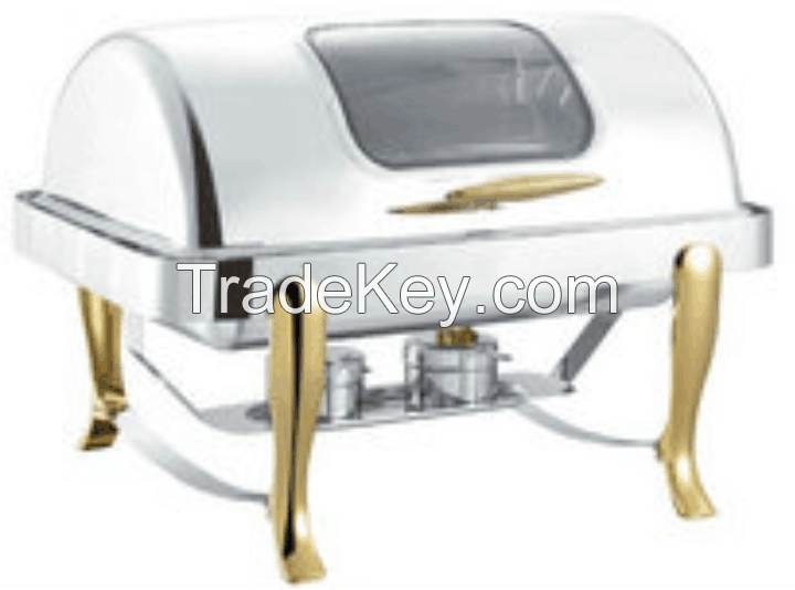 Manufactures Catering Restaurant Food Warmer Buffet , Chafing Dishes Warmers , Portable Food Warmer