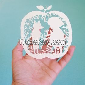 Brand New Design Transparent Embossed Gift Card