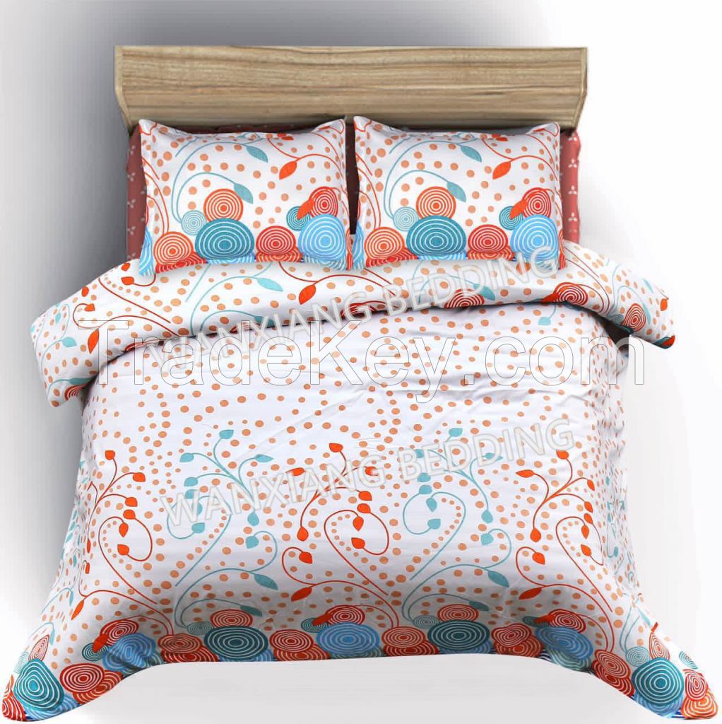 DIGITAL 4 PEICE DUVET SET