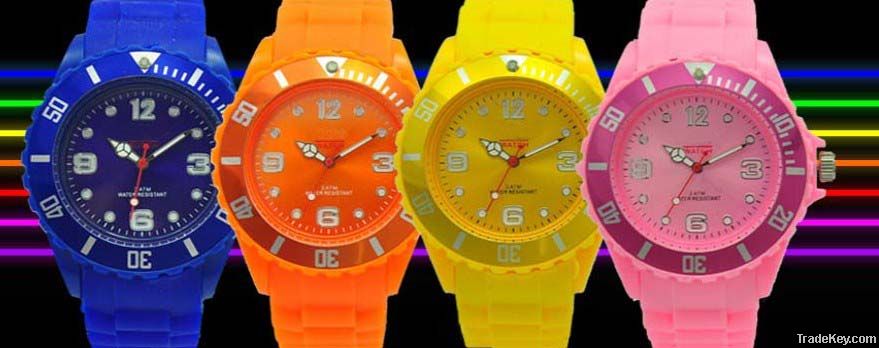 Elegant and Novel Silicone Watch