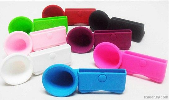 Silicone phone loudspeaker