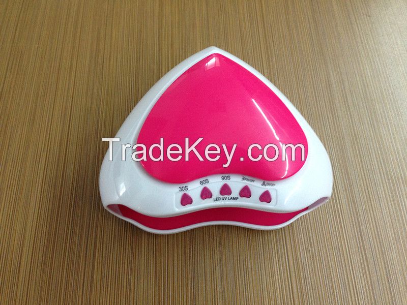 Mini heart led nail lamp