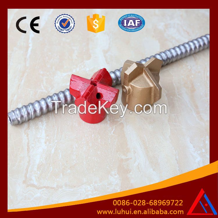 LUHUI R32 Self Drilling Hollow Grouting Anchor Bolts