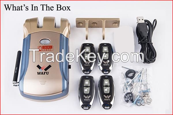 WAFU invisible remote control lock