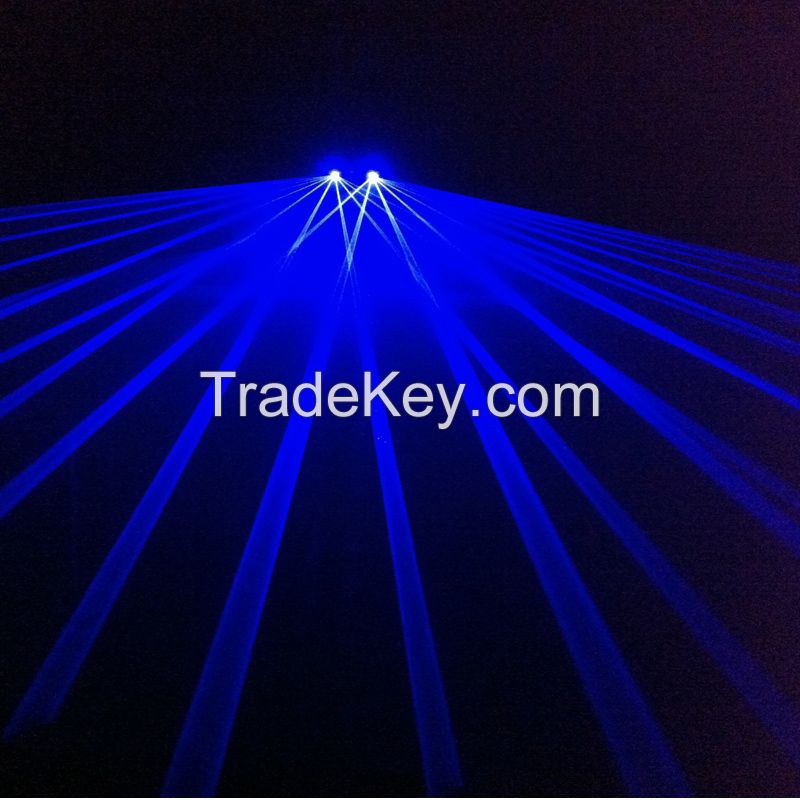 Amazon Top Seller HT-150 800mw Blue Stage Laser Light Equipment Blue Lighting Laser Karaoke DJ Party Stage Light Disco Dance Floor Lights  