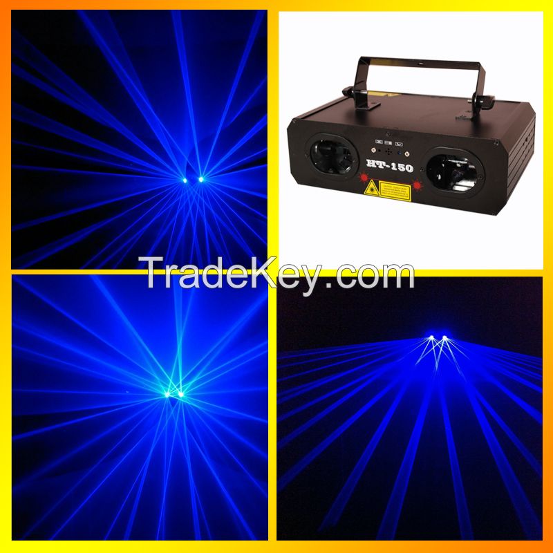 Amazon Top Seller HT-150 800mw Blue Stage Laser Light Equipment Blue Lighting Laser Karaoke DJ Party Stage Light Disco Dance Floor Lights  