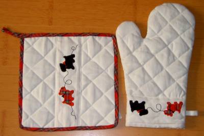 Cotton Glove And Tablemat