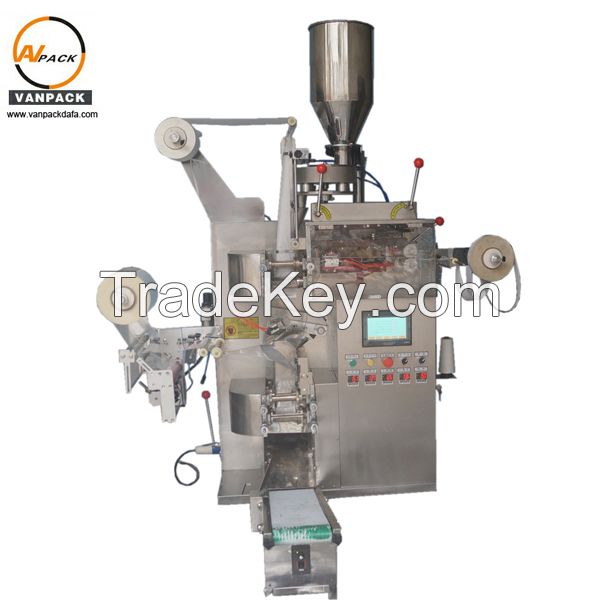 Automatic Inner Filter Bag with Envelope Tea Packing Machine