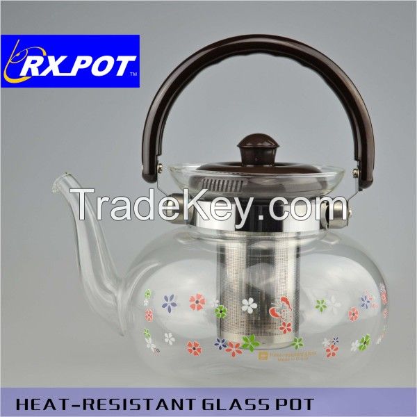 Glass Teapot  with Filter