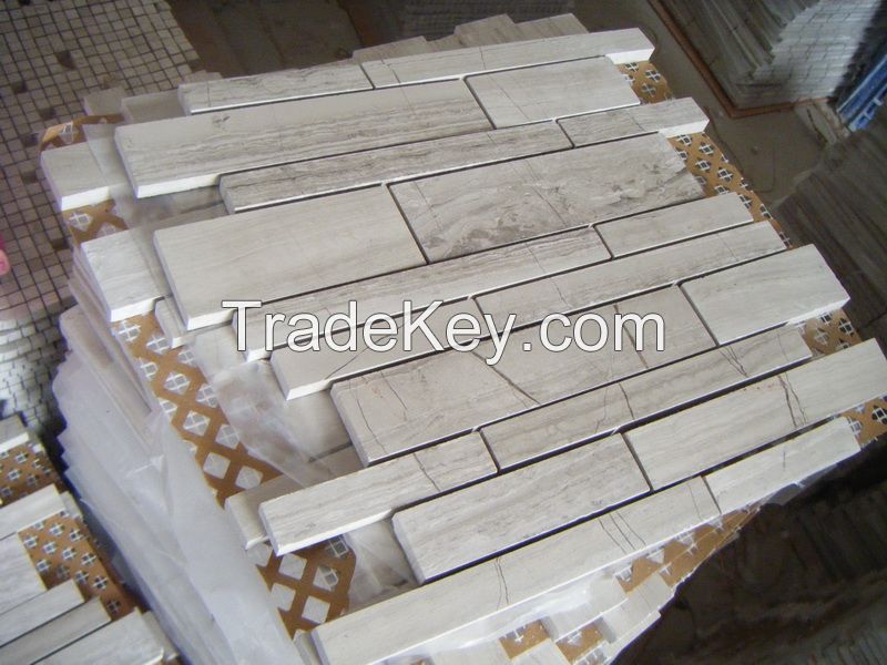 Chinese White wood marble