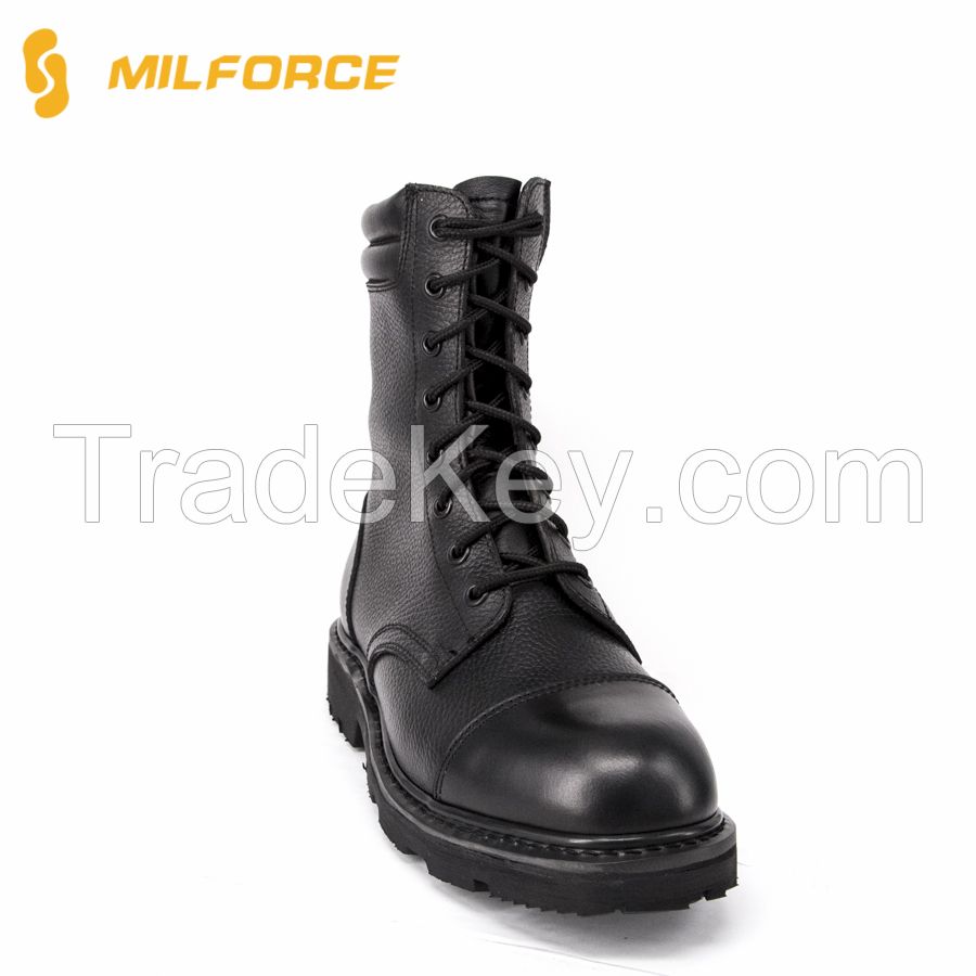 American Style Full Grain Leather Military Army Police Combat Boot