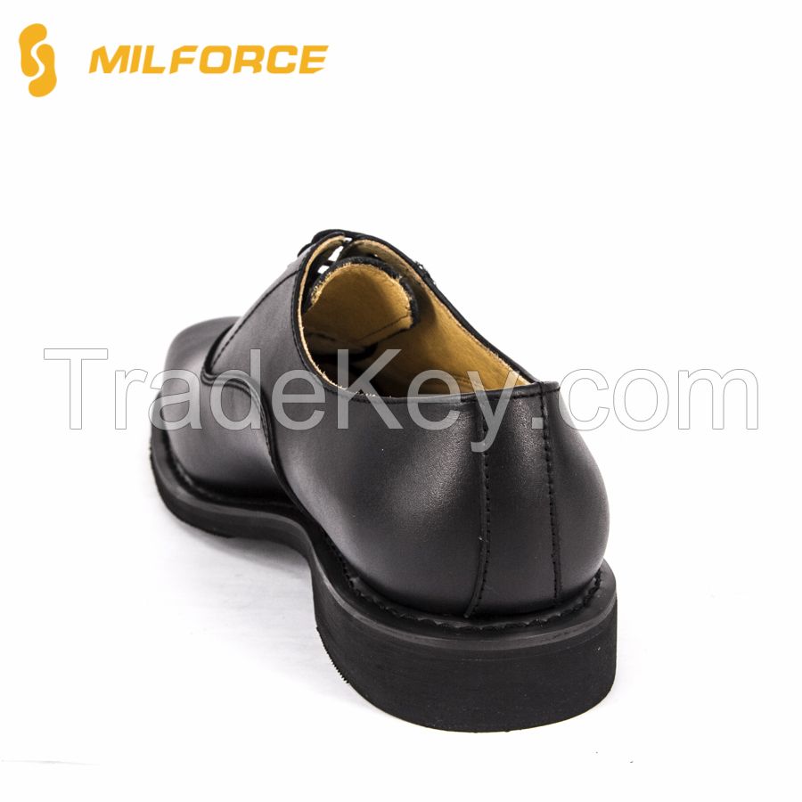 Police Men's Leather Uniform Shoes for Army