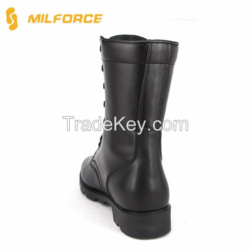 American Style Full Grain Leather Military Army Police Combat Boot