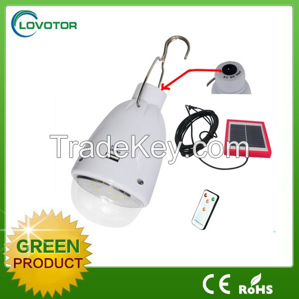 Solar light dc led lighting with solar panel