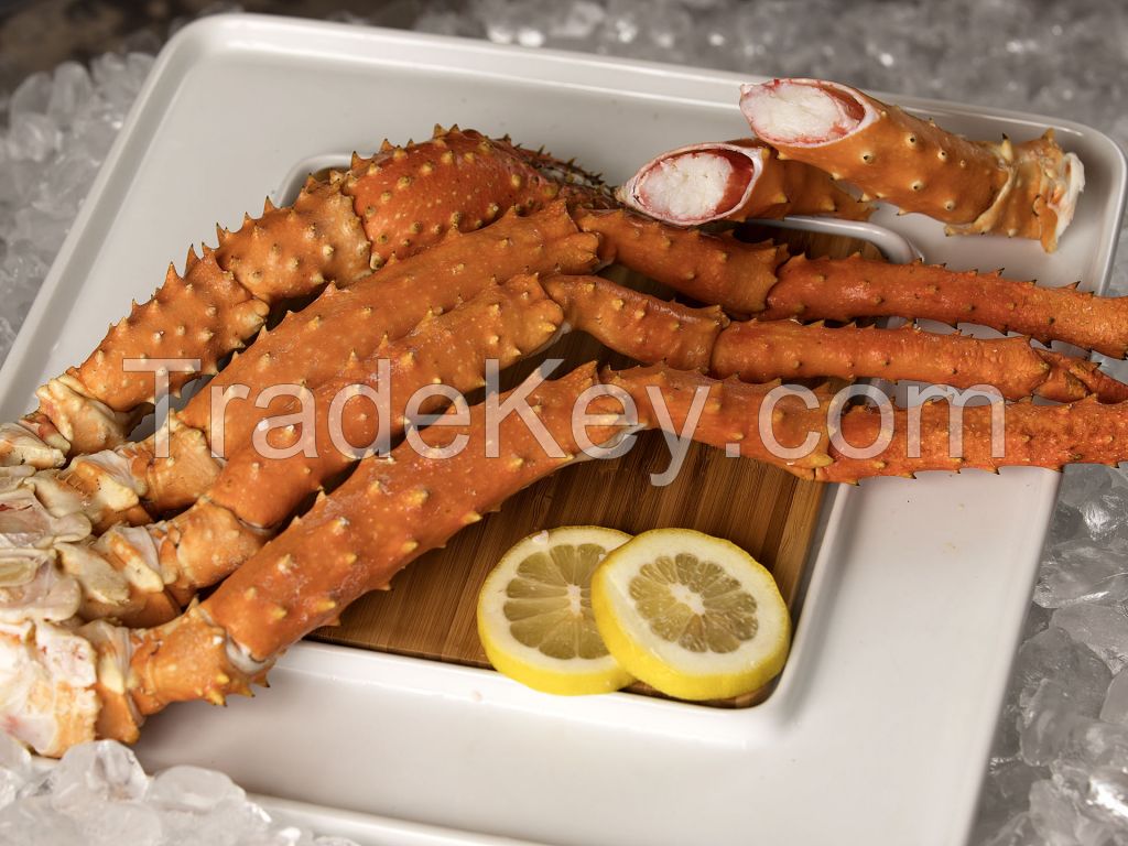 Cooked / Raw Frozen King Crab Clusters | King Crab Legs &amp; Claws