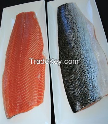 Atlantic Salmon Fillets Skin On / Skin Off Trim B, C, D and E, 