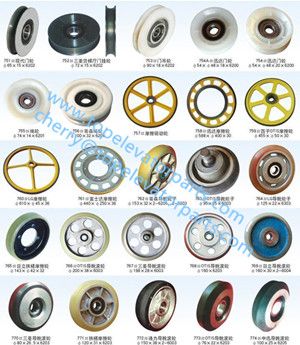 Elevator Protruding Door Roller, escalator Roller, lift sliding wheel