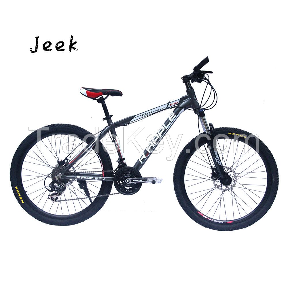 26 inch 27 speed hydraulic disc brake aluminum alloy mountain bike MTB