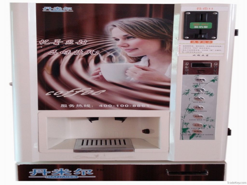 3 Cold & 3 Hot Automatic Drink Vending Machine